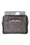 Bloomsleeve Leeds 16” Ash Gray Genuine Leather Laptop & Tablet Sleeve - 2