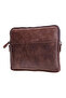 Bloomsleeve Leeds 16" Mahogany Dark Brown Genuine Leather Laptop & Tablet Sleeve - 6