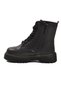 Black Fleece Lined Lace up Zippered Non-Slip Girls' Boots Dale 05 F - 2