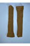 Knit Embossed Knitwear 200 Denim Patterned Thick Winter Nude Knee-Length Pantyhose