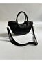 Fora Model Hand and Women's Shoulder Bag Black