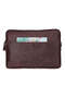 Bloomsleeve Leeds 16" Mahogany Dark Brown Genuine Leather Laptop & Tablet Sleeve - 3