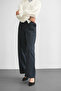 Women's Thick Stretchy Wide Leg Ribbed Palazzo Pants - 4