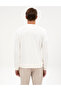 Ecru Regular Fit Sweatshirt 50316087-Vr019 - 5