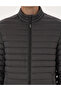 Anthracite Quilted Basic Coat 50313921-Vr006 - 7