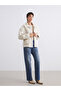 Alita City Lcw Vision White Jacket Collar Women's Teddy Coat with a Difference - 2