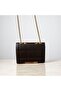 Quilted Shoulder Women's Bag with Gold Chain