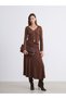 Ozmarka New Season V-Neck Textured Women's Cardigan - 2