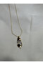 Feather Necklace with Stone