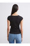 Square Neck Blouse - 4