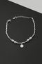 Elegant Women's Bracelet with Silver Pearl Heart Detail - 4