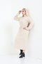High Neck Wide Sleeve Knitwear Knitted Dress - 4