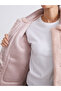 Pink Jacket Collar Women's Teddy Coat - 4