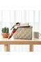 Quilted Women's Hand and Shoulder Bag with Scarf - 2