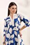 Trendy Abstract Printed A-Line Co-ord Set for Women - 4