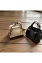 Women's Mini Hand Shoulder Bag with Scarf - 5