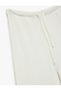 High Waist Comfortable Fit Waist Lace-Up Pants - 5