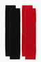 2 Basic Thick Cotton Blend Leg Warmers