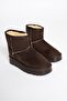 Women's Suede Boots Brown Mia