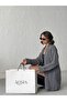 Women's Shawl Collar Pocketed Knit Cardigan - 2