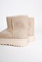 Women's Suede Boots Beige Mia - 4