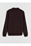 Rmz Gi̇yi̇m Farkiyla Devrik Roba Collar Long Sleeve Men's Knitwear Sweater - 7