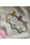 Colorful Bear and Pearl Phone Charm Phone Strap Bracelet - 2