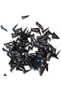 Clip, Hinge, Foot Nail 9mm Steel - Black 100Gr - 2
