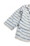 Baby Boy Striped Jacket, Tie 3 Piece 100% Cotton Stretchy Suit - 3