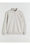 Özmarka New Season Stand Collar Long Sleeve Men's Thick Sweatshirt - 5
