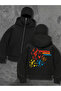 Snow Masked Ninja Unisex Sweatshirt Cardigan 2Strands Thick Fleece - 2