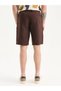 Vizyon New Season Standard Fit 100% Linen Men's Shorts - 8