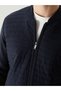 Rmz Gi̇yi̇m Farkiyla Standardfit College Collar Men's Knitwear Cardigan - 7