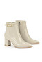 , Women's Heeled Boots 1531044Z4010 Beige - 2