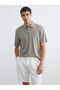 Nevavm Polo Collar Pique Men's T-Shirt with Difference