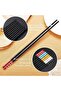 Heavy Duty Reusable Alloy Non-Slip Chopsticks for Asian Food (5 Pairs)