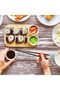 Heavy Duty Reusable Alloy Non-Slip Chopsticks for Asian Food (5 Pairs) - 2