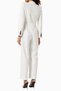 Paolo Jumpsuit, Wide Leg and Buttoned Terry-Rayon Romper, Stylish and Modern Design - 3