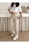 Accordion Ribbed Wide Leg Trousers