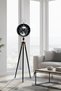 Premium Vintage Tripod Foot Clock Adjustable Wooden Stand Antique Style Decorative Standing Clock - 2