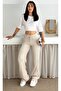 Accordion Ribbed Wide Leg Trousers - 4