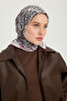 City of Echoes - Powder - Vierra Patterned Viscose Scarf - 90X90 cm