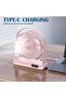 Desktop Portable USB Mini Fan with 360° Rotatable Head - 7