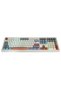 Everest Km-78 Rena Cream/Grey/Brown Wireless 2.4 + Bt Rgb Illuminated Silent Q Water Splash Proof Keyboard + Mouse Se Pkc42 - 3