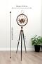 Premium Vintage Tripod Foot Clock Adjustable Wooden Stand Antique Style Decorative Standing Clock - 4