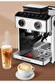 Commercial Coffee Machine with Touch Screen, Dual Boiler & Built-in Grinder, 20 Bar, Steel (ME-CCM2061)(2800W) - 6