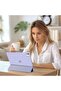 iPad Pro 13-inch Case (M5/M4) - Translucent Hard Back, Smart Cover, Auto Wake/Sleep - Lightp - 3