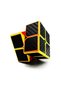 Rubik's Cube 2x2x2 with Black Inserts, 5 cm,