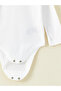 Lcw Baby White Crew Neck Basic Baby Girl Snap Bodysuit 2-Pack - 4