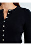 10819 مزيج صوف رقيق من التريكو - أسود - 4